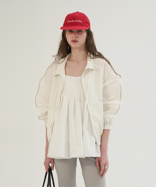 Line Windbreaker - Ivory