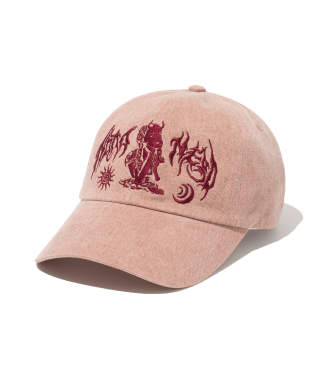 낫포너드(NOT4NERD) Devil Girl Ball Cap - Pink 상품 이미지