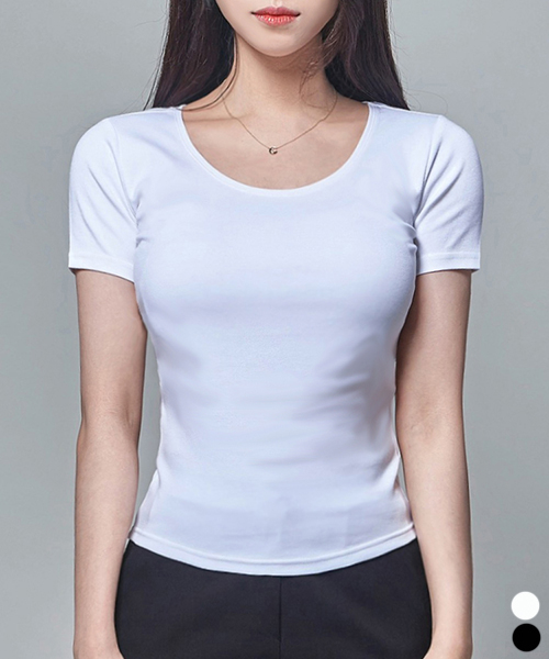 Суперслим-фит футболка с U-вырезом Gold Label Women