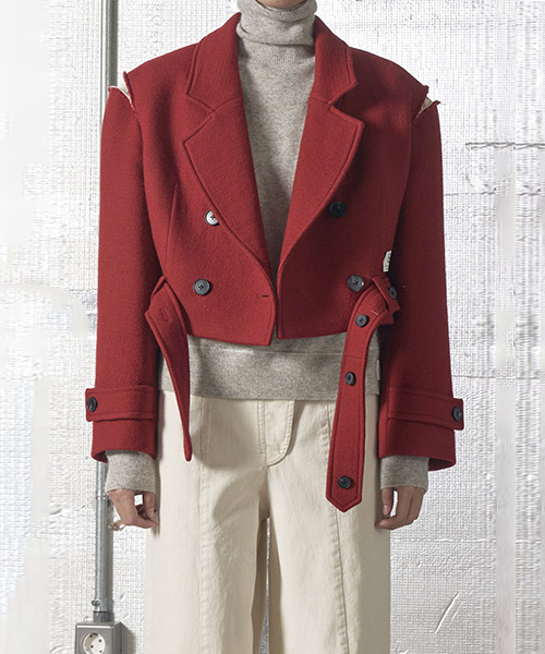 Crop Wool Coat_RQCAW23576REX