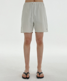 [24SS clove] Logo Summer Shorts_Men (Light Grey)