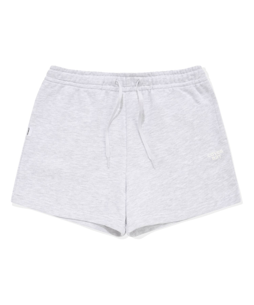 Женские короткие свитшотовые шорты Heather Gray