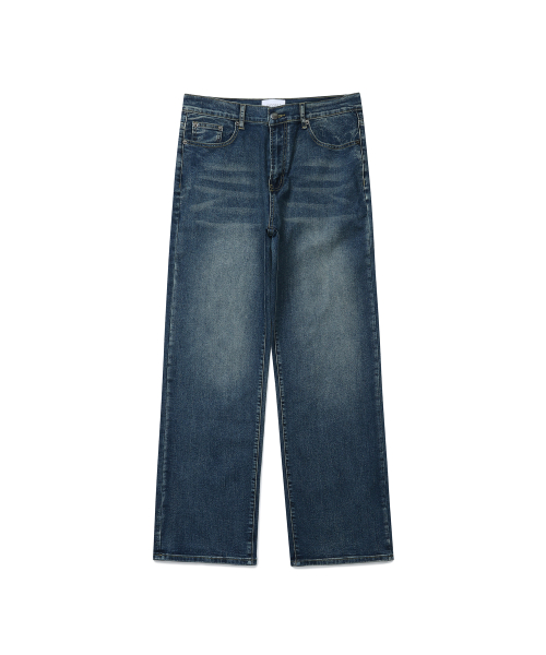 루즈 스트레이트 데님팬츠