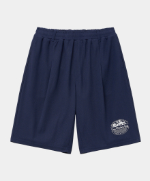 RESORT LOGO BERMUDA SHORTS NAVY