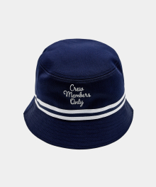 OFFICIAL LOGO BUCKET HAT NAVY