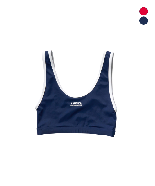LETTERING BIKINI TOP