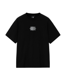 TILLDAWN X TEST ARTIFACT PROTOTYPE TEE black