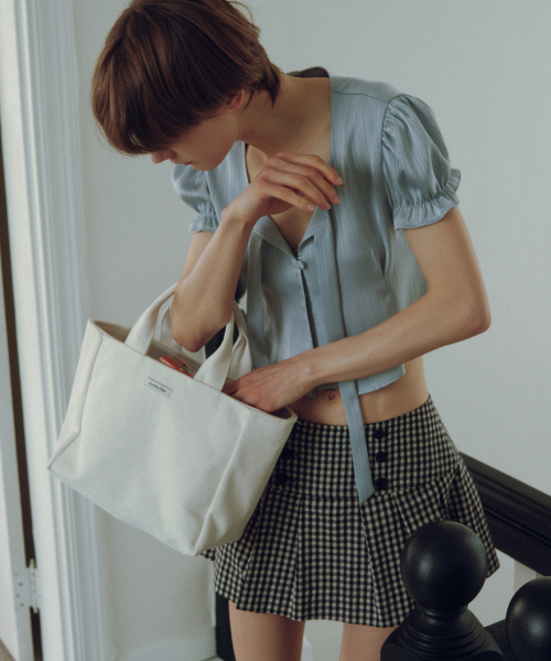 오버듀플레어(OVERDUEFLAIR) OVERDUE COTTON TOTE BAG - 사이즈