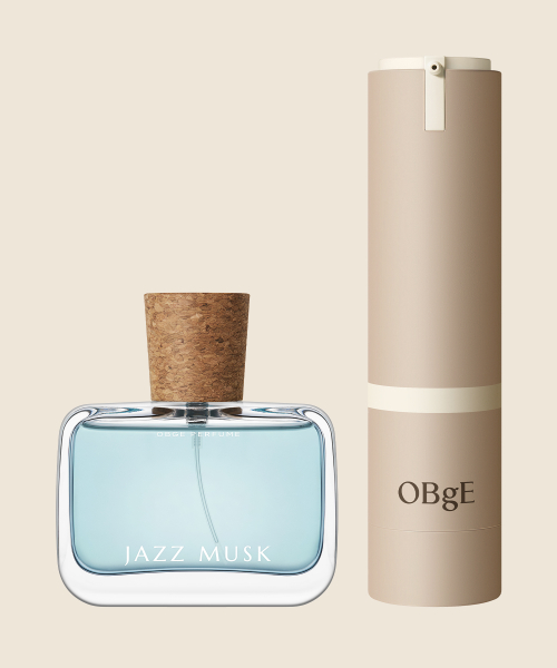 오브제() 내추럴 커버 로션 + 퍼퓸 50ml 세트 (베르가못 레인, 재즈 머스크, 스모키 레더 중 택1) 상품 이미지