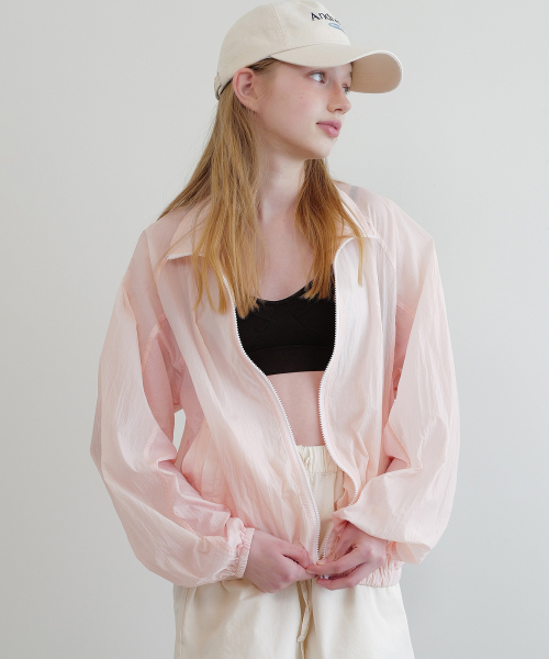 Light wind breaker (pink)