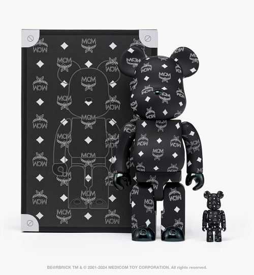 その他 MCM - MEDICOM TOY BE@RBRICK MCM 100% &amp; 400% BE@RBRICK JOKER x MCM 100% & 400% Medicom Toy Figure