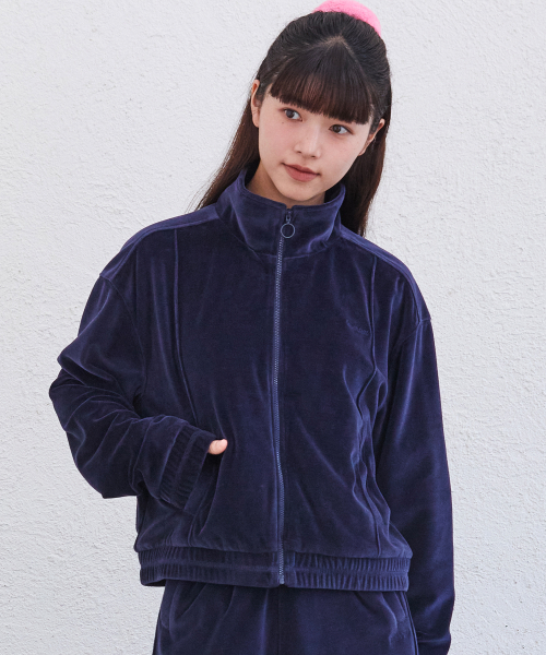 Women Veloa Zip-Up Jacket Navy