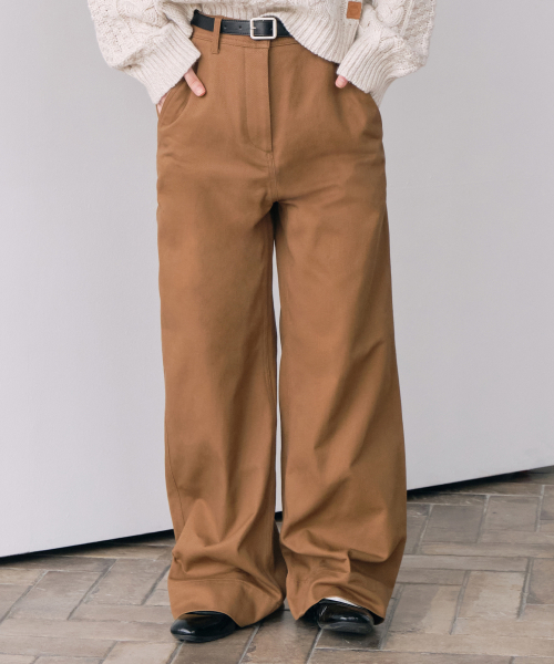 Женские брюки чинос Brown
