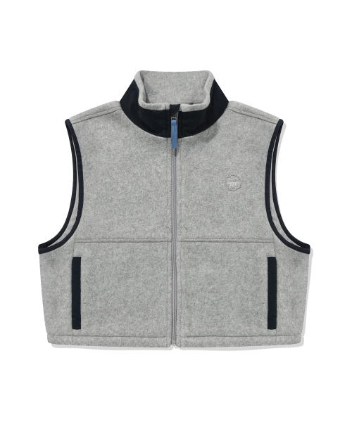 Женский флисовый жилет Melange Gray