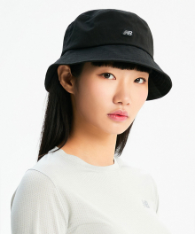 NBGDESL171 / BASIC COTTON BUCKET (BLACK)