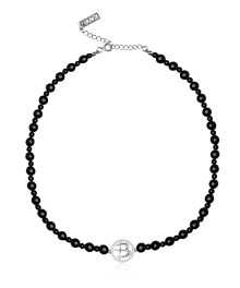 Luminary Mignon Necklace 4mm-Black