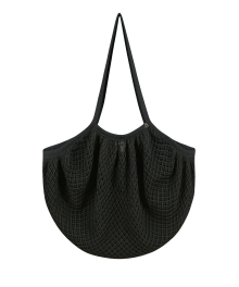 Fish Crochet Bag (black)