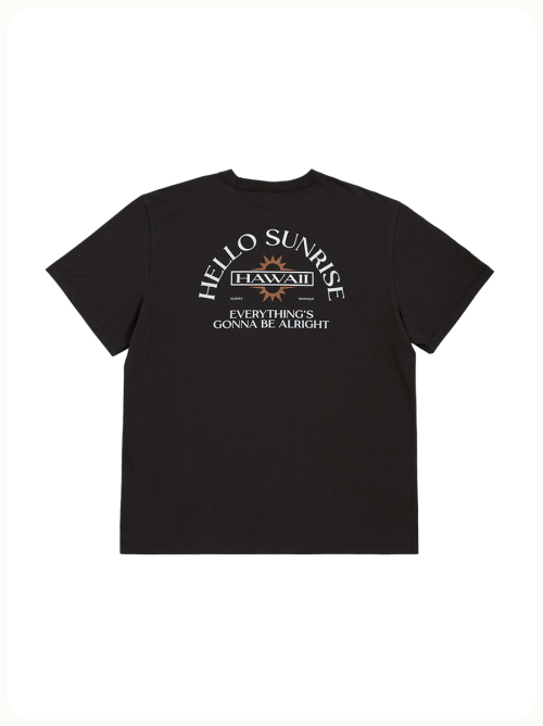 헬로 선라이즈(HELLO SUNRISE) HS HAWAII Arch Logo