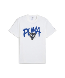 푸마×노아 그래픽 반소매 티셔츠 - 화이트 / 627090-02