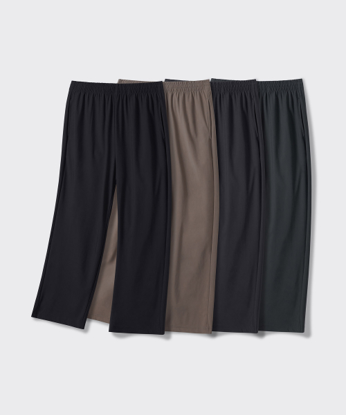 COOLING WIDE BANDING PANTS 2PACK