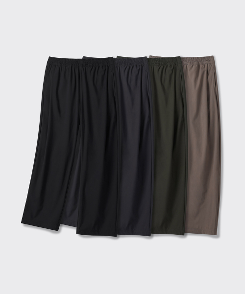 COOLING DEEP TUCK WIDE BANDING PANTS 2PACK