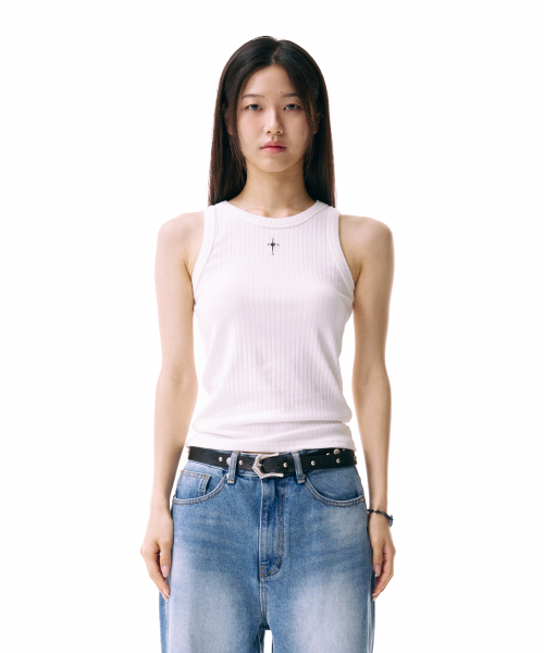 【IUGAMAKARAS】STUDDED SLEEVELESS Studded Leather Shoulder Bag (Black) - IUGAMAKARAS | 60
