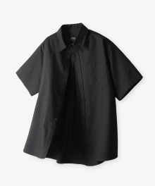 옥스포드 하프 셔츠 (BLACK)