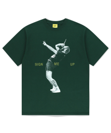 SIGN ME UP TEE GREEN(MG2EMMT521D)