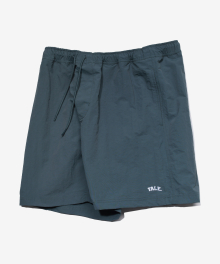 NYLON HALF BEACH SHORTS BLUE GREEN