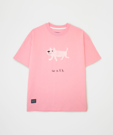 워크 티셔츠 / 핑크