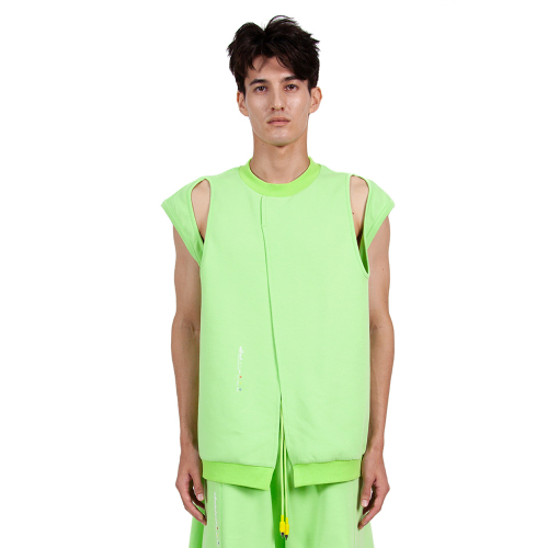 __BR0__Cutout Knit Top Sleeveless