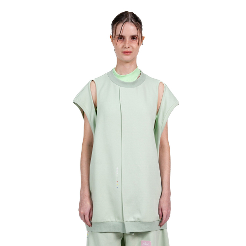 __BR0__Cutout Knit Top Sleeveless