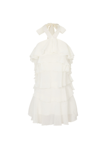 BALLON DRESS ivory