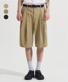 Washed Chino Two Tuck Pants [3 Colors]