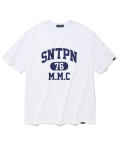SP SNTPN 로고 티셔츠-화이트 네이비