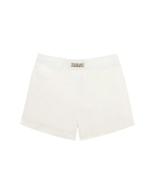 Beige Label Shorts - Ivory