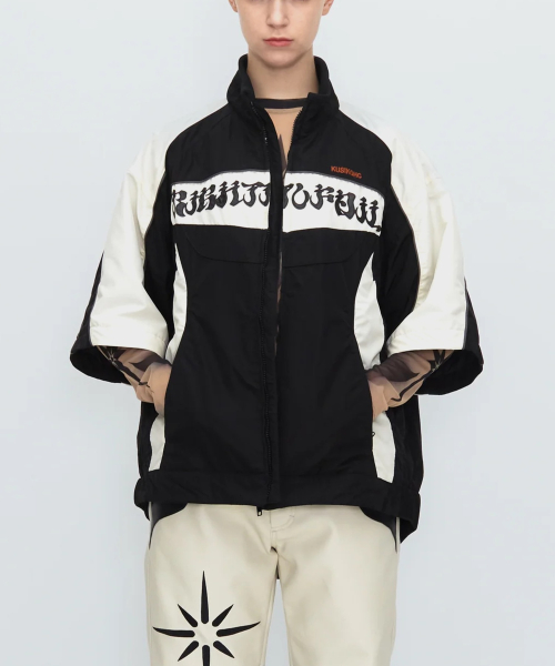 トップス KUSIKOHC RIDER FAUX LEATHER SHORT SHIRTS KUSIKOHC Rider Short Shirt | Black | FARFETCH CA