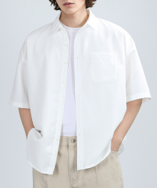 OVER RUSTLE SUMMER SHIRTS (WHITE)