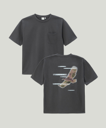 Graphic T-Shirt_Charcoal Eagle
