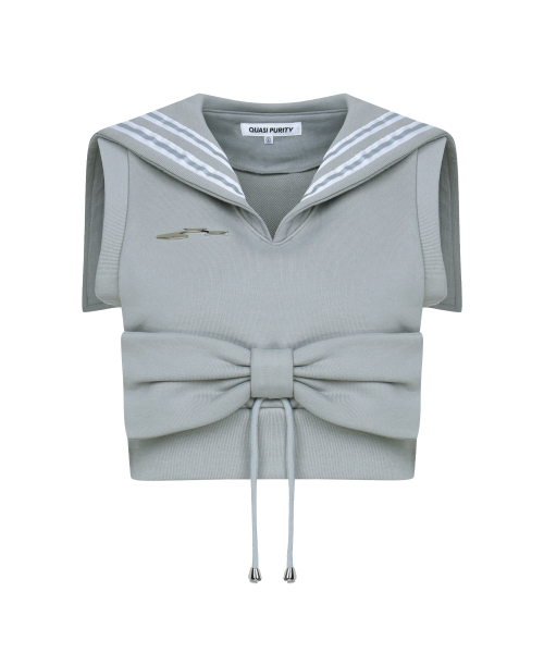 Жилет Sailor с бантом (Grey)