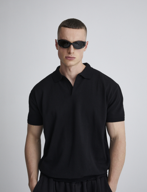 Спортивное поло Cool (Black)