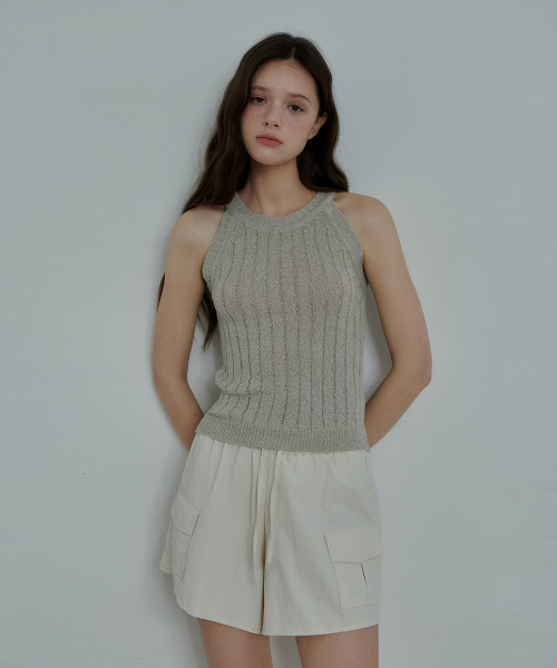 Moment Halter-neck Sleeveless