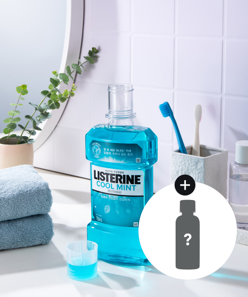 리스테린() 쿨민트 750mlx2+(증)100ml 랜덤1개(스트롱) 상품 이미지