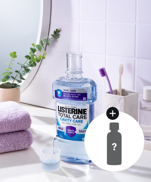 리스테린() 캐비티케어 마일드 750ml x2+(증)100ml 랜덤1개(마일드) 상품 이미지