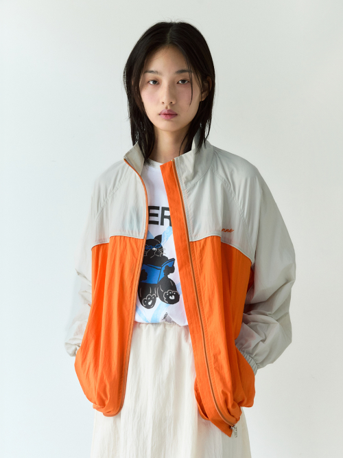시엔느() Billy Wind Breaker (Orange) 상품 이미지