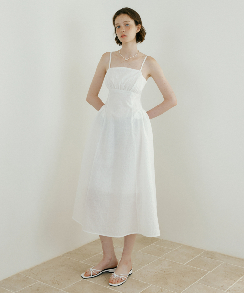 루시르주(LUCIR ZU) Floral Jacquard One-piece (white) - 사이즈 & 후기 | 무신사