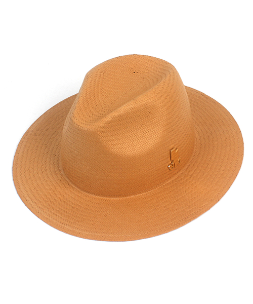 Summer Simple Basic Beige Fedora 여름모자
