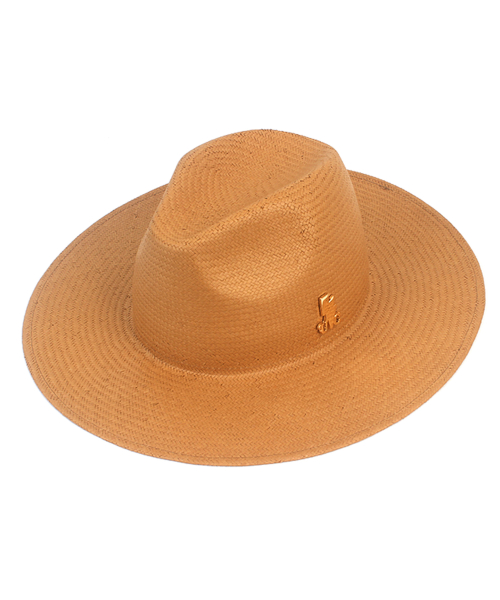 Summer Gentle Beige Long Fedora 여름모자