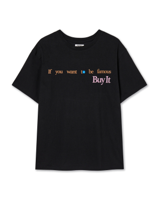 에이이에이이(AEAE) aeae X PEAKBOY BUY IT T-SHIRTS [BLACK
