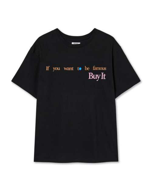 에이이에이이(AEAE) aeae X PEAKBOY BUY IT T-SHIRTS [BLACK